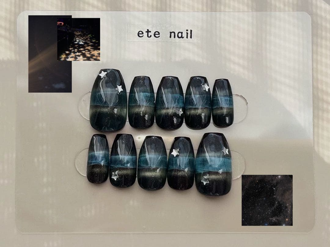 【いこ 】4点おまとめ買いネイルチップ