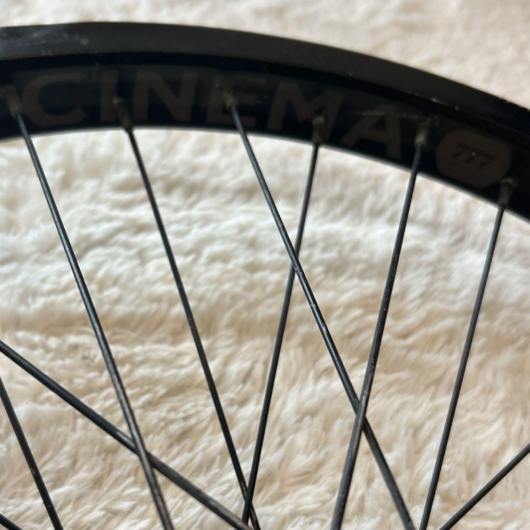 BMXフロントホイール/ CINEMAリム/KINKハブ
