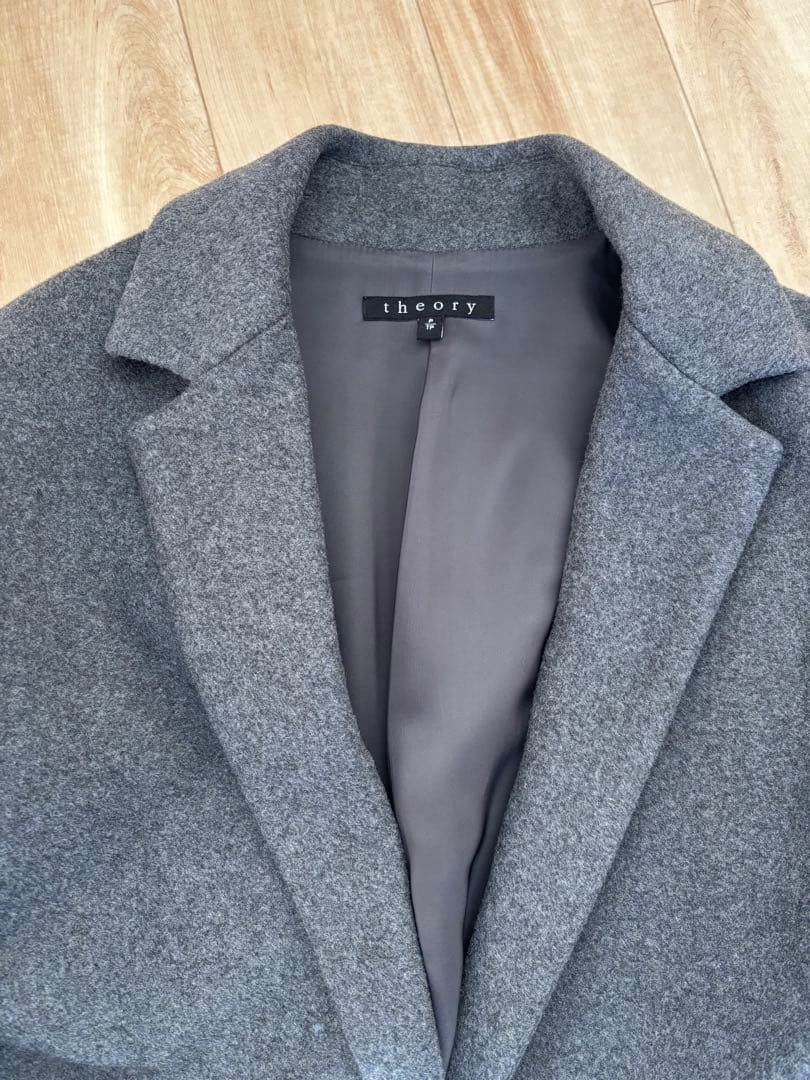 theory カシミヤ 100%チェスターコート