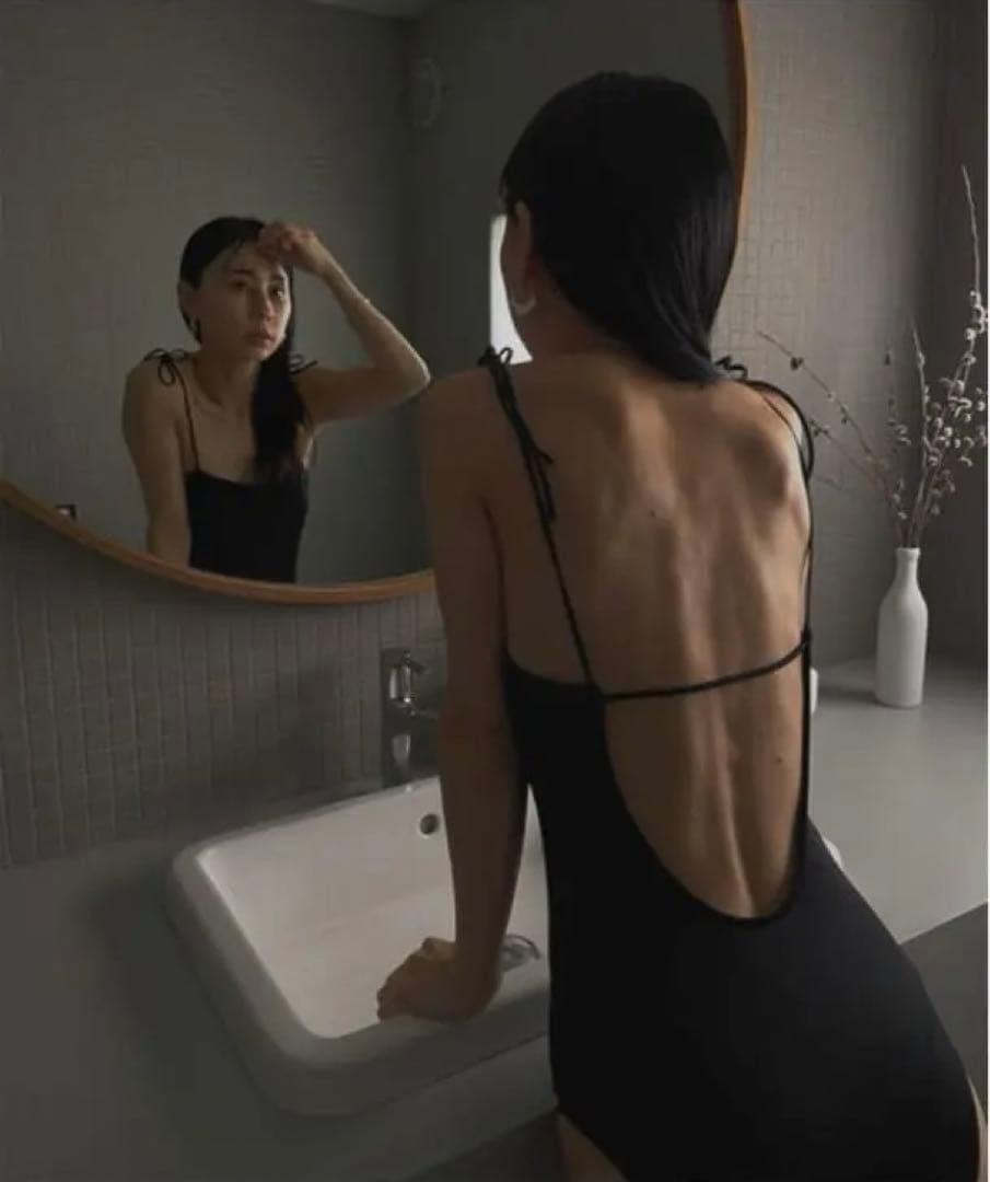 水着・ラッシュガード Ameri VINTEAGE BACKOPEN RIBBONSWIM WEAR