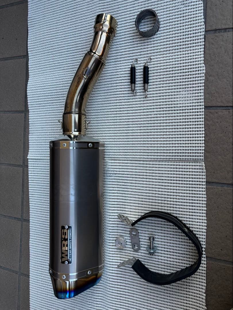 cbr400r nc56 マフラー　スリップオン　WRS 美品！