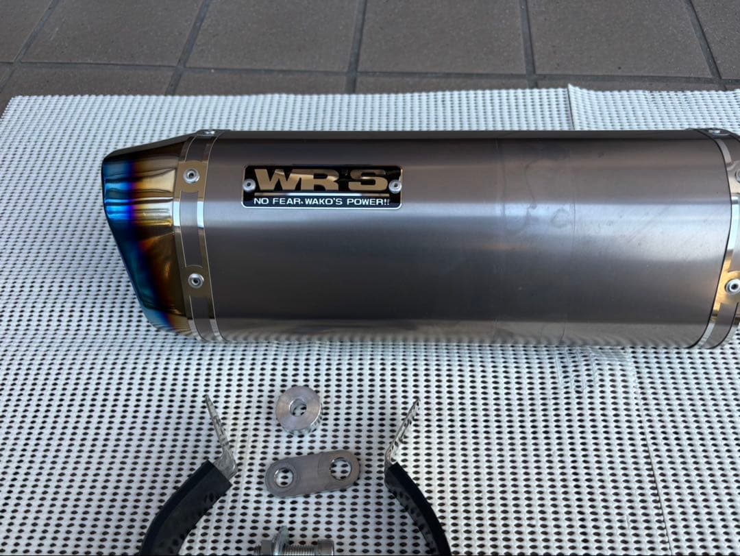 cbr400r nc56 マフラー　スリップオン　WRS 美品！