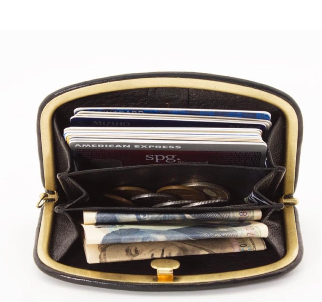 GNUOYP 真鍮がまぐち 天溝コンパクト