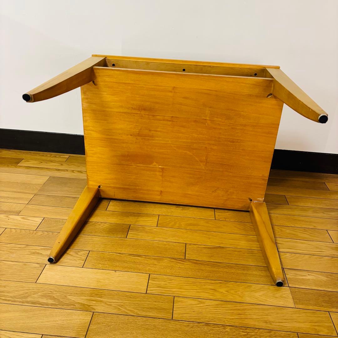 【希少品】Ethan Allen ローテーブル 2段　アメリカ製　送料込み