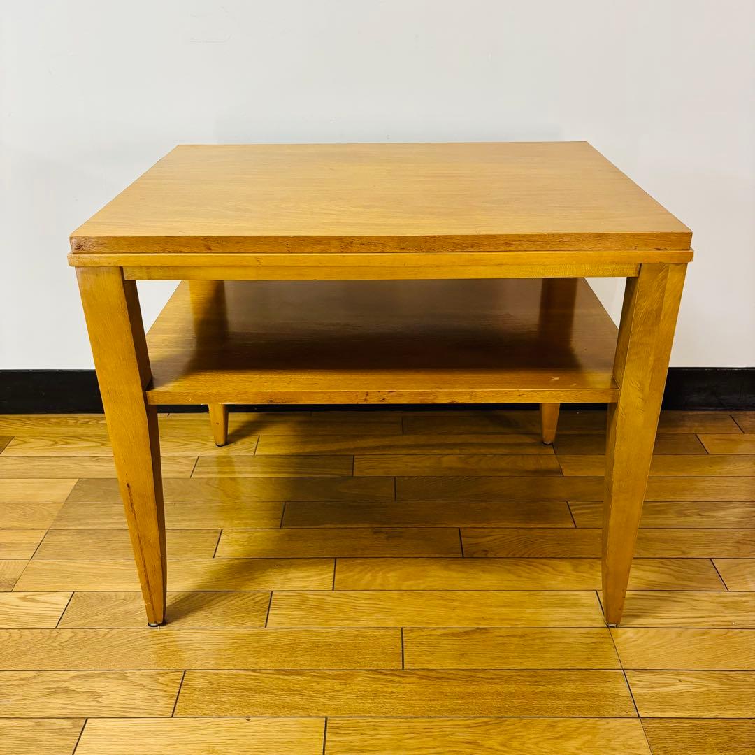 【希少品】Ethan Allen ローテーブル 2段　アメリカ製　送料込み