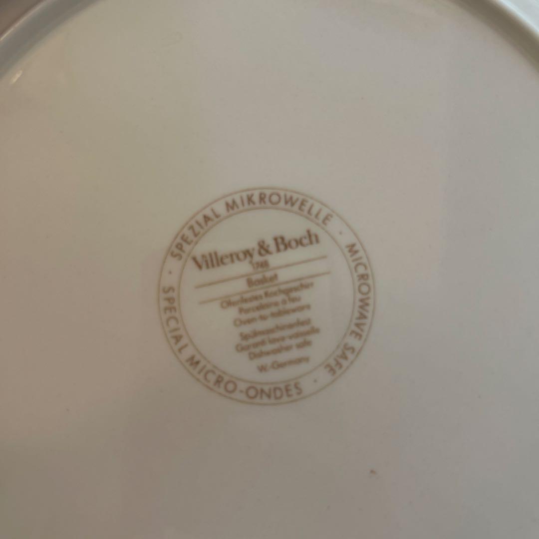 Villeroy & Boch フルーツバスケット プレート 5枚セット