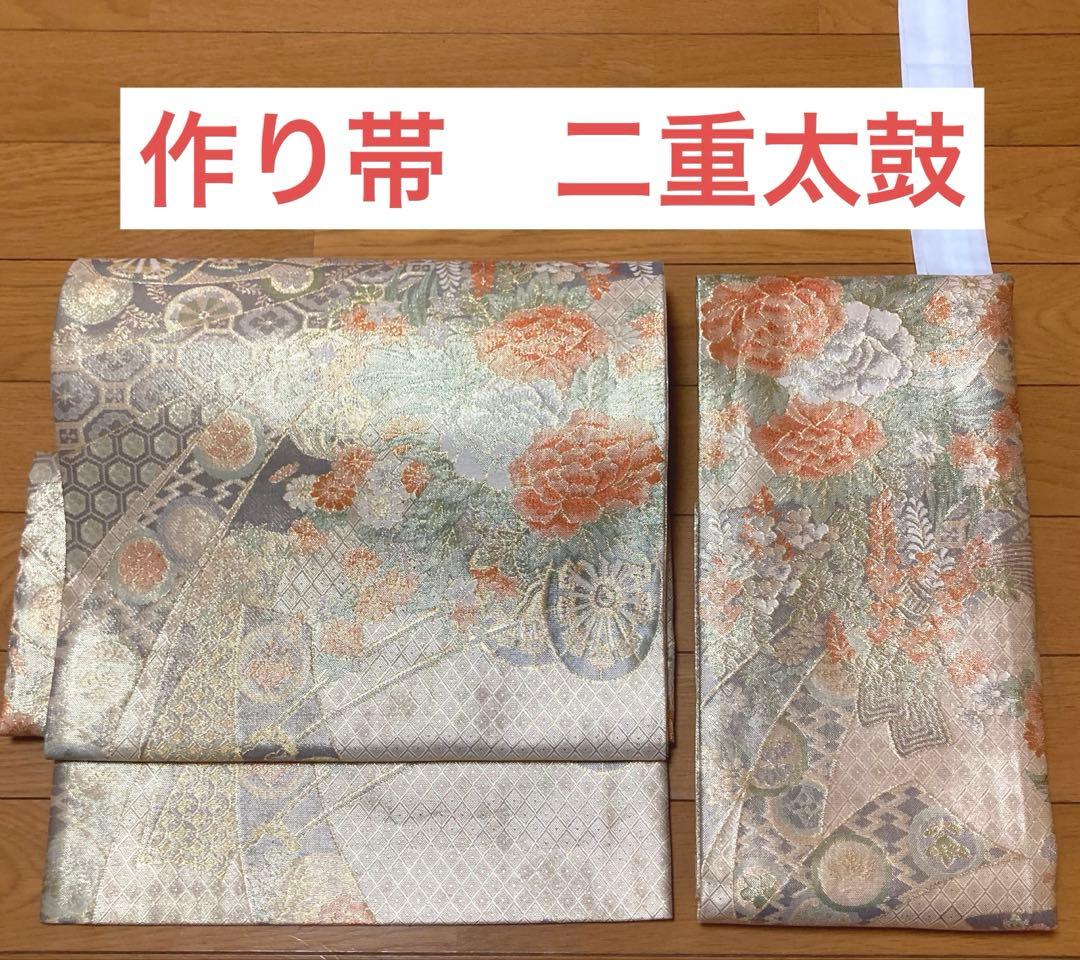 【aiko】二部式着物➕作り帯(二重太鼓)