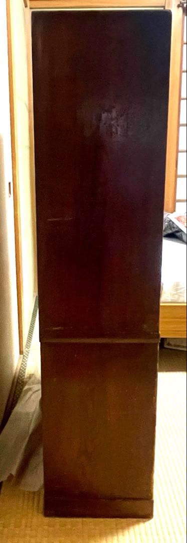 ヴィンテージ 茶箪笥 黒柿 水屋箪笥 飾り棚 収納