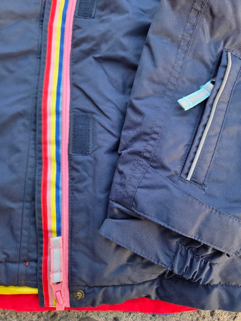 子ども用スキーウェアセット（ネイビー）