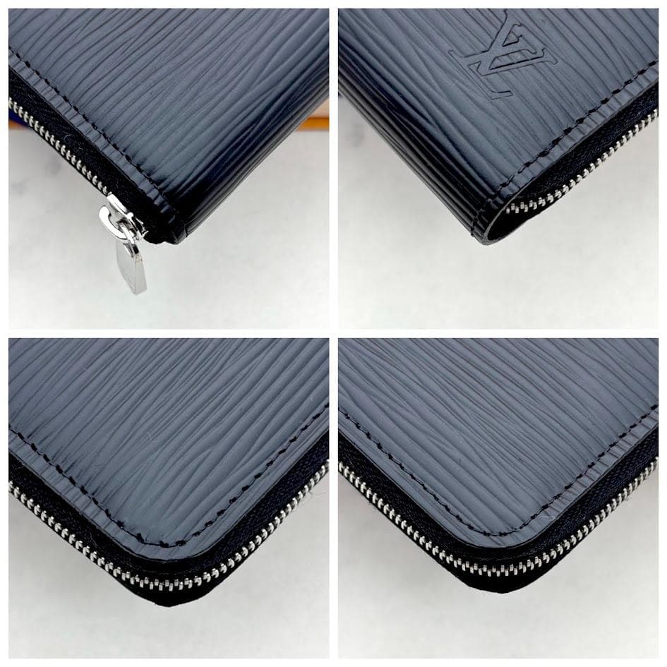 【超極美品】ルイヴィトン　エピ　ジッピーパース 　ブラック