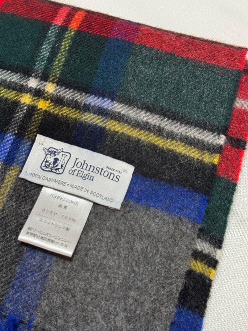 まもなくセール終了　ジョンストンズ　カシミヤ　グレースチュワート