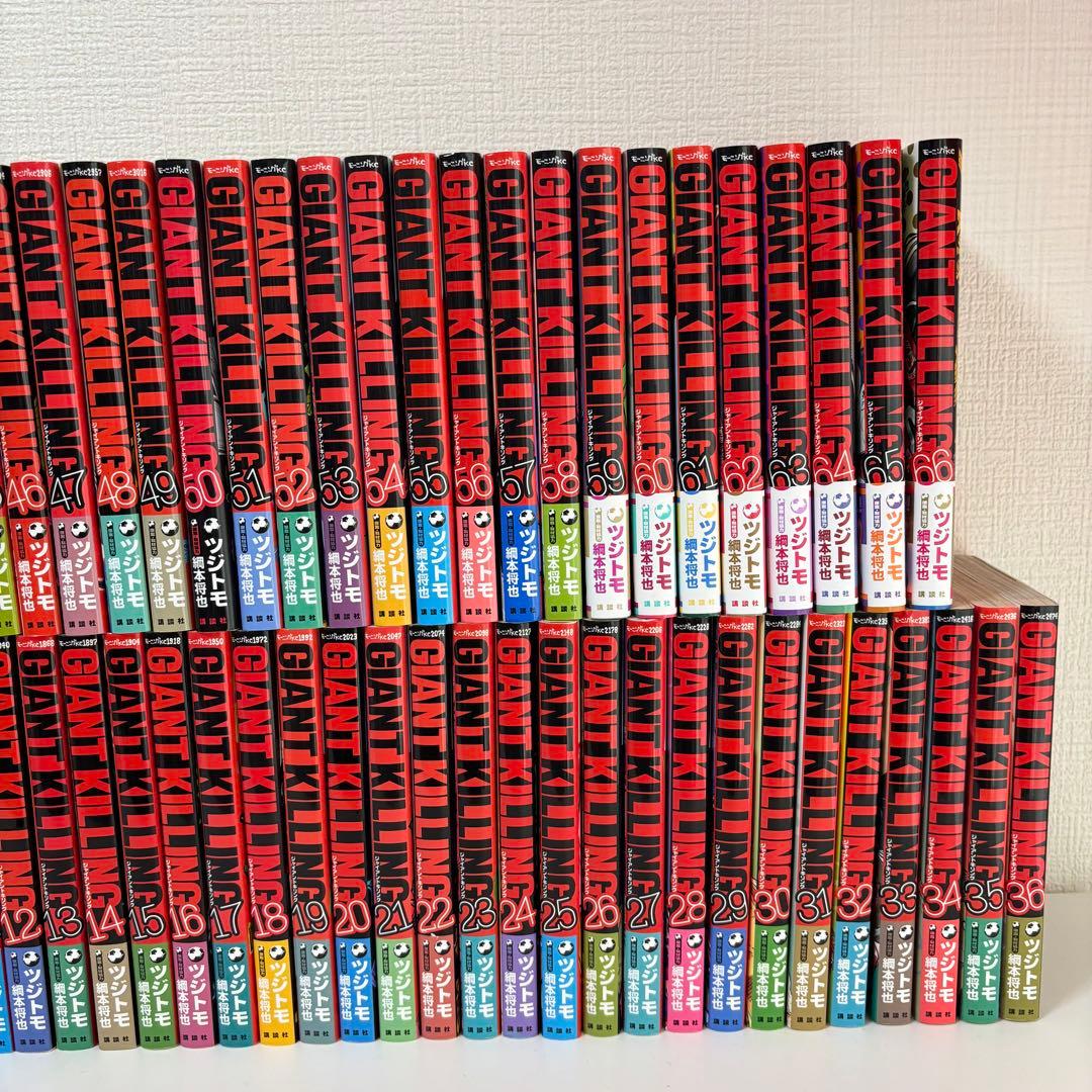 GIANT KILLING 既刊66巻セット 全巻 セット ジャイアントキリング