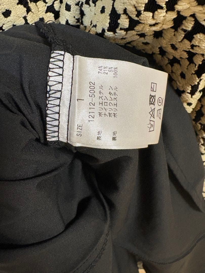 ワンピース clane 3D flower lace one piece