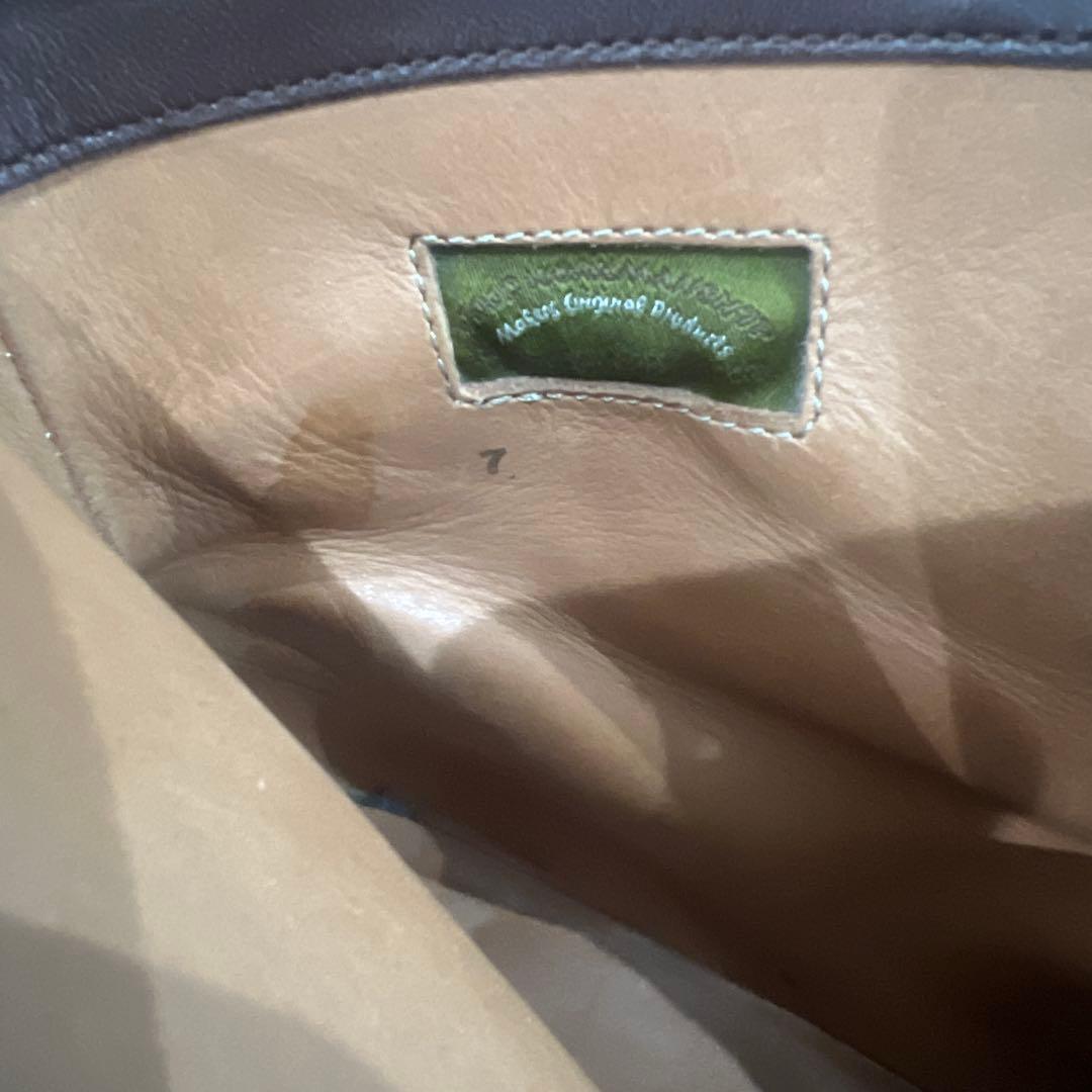 MAKERS メイカーズ 編み上げレザーブーツ サイズ 7