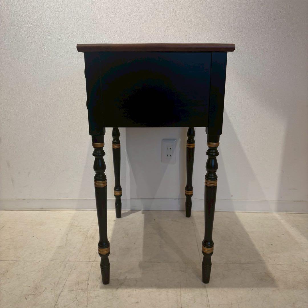 ヒッチコック　ブラックハーベスト　メープル　2段引き出し　コンソールテーブル