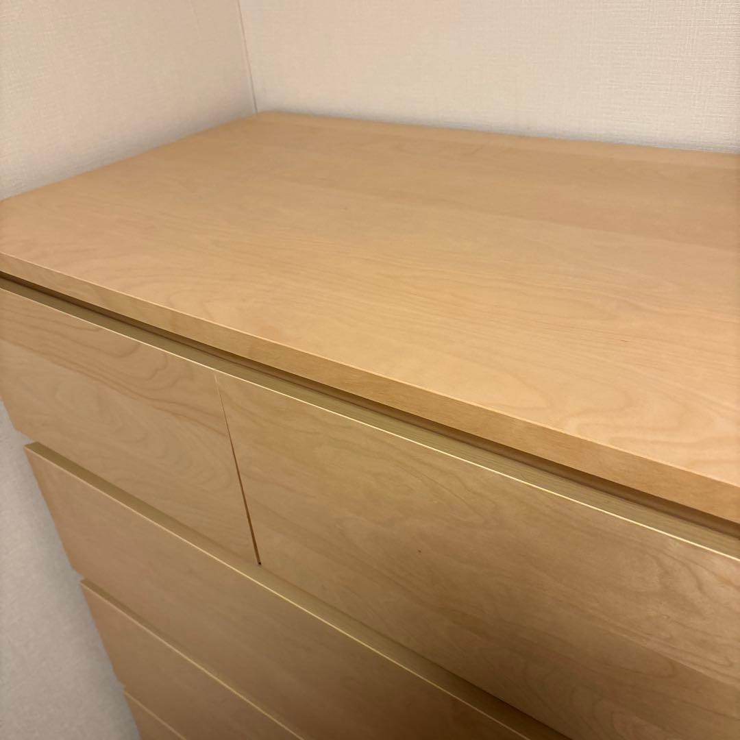 【期間限定出品】 IKEAイケアMALM マルム チェスト 引き出し