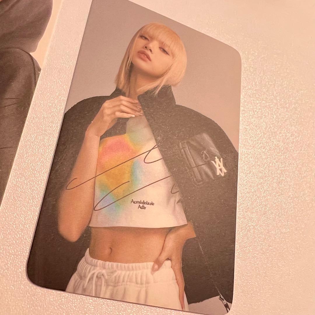 BLACKPINK ブルピン リサ lisa ADLV アクメ トレカ サイン入