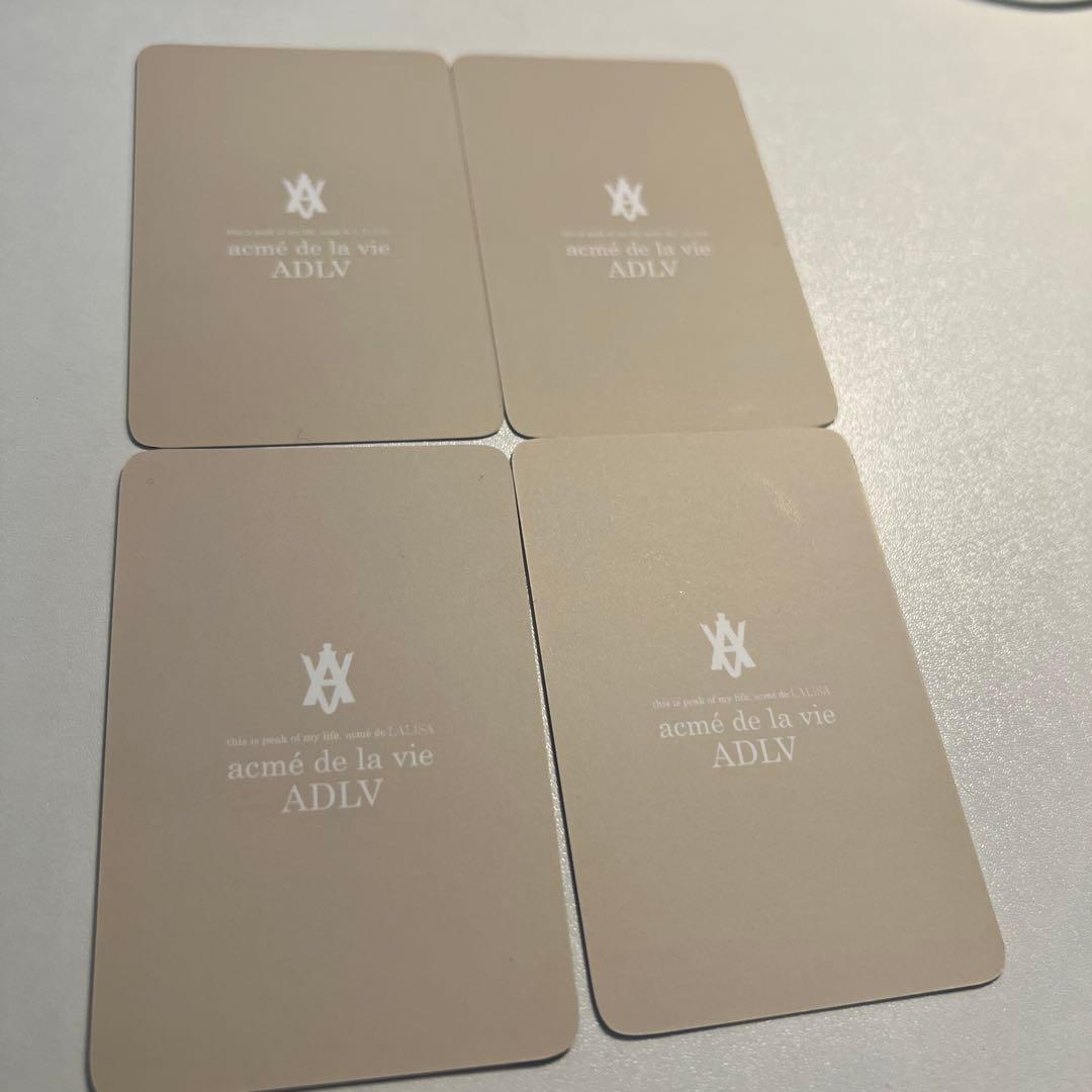 BLACKPINK ブルピン リサ lisa ADLV アクメ トレカ サイン入