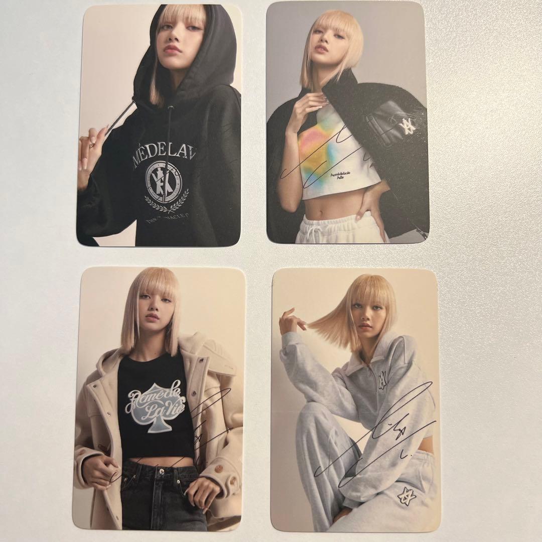 BLACKPINK ブルピン リサ lisa ADLV アクメ トレカ サイン入