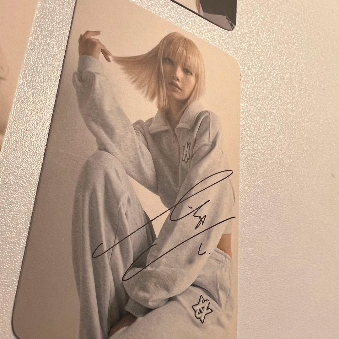 BLACKPINK ブルピン リサ lisa ADLV アクメ トレカ サイン入