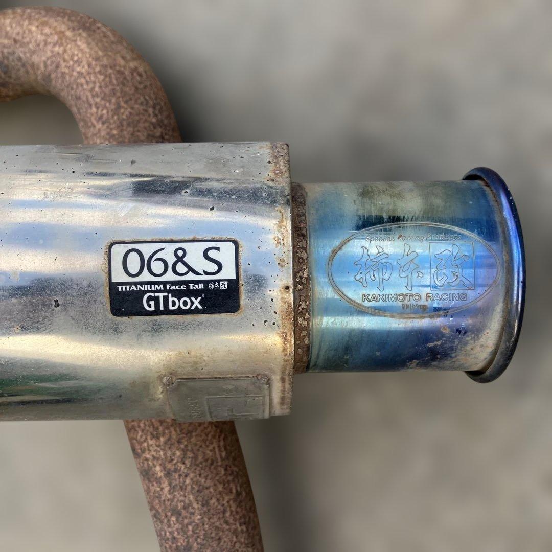 バモスターボ ホビオターボ 柿本マフラー GTbox 中古品