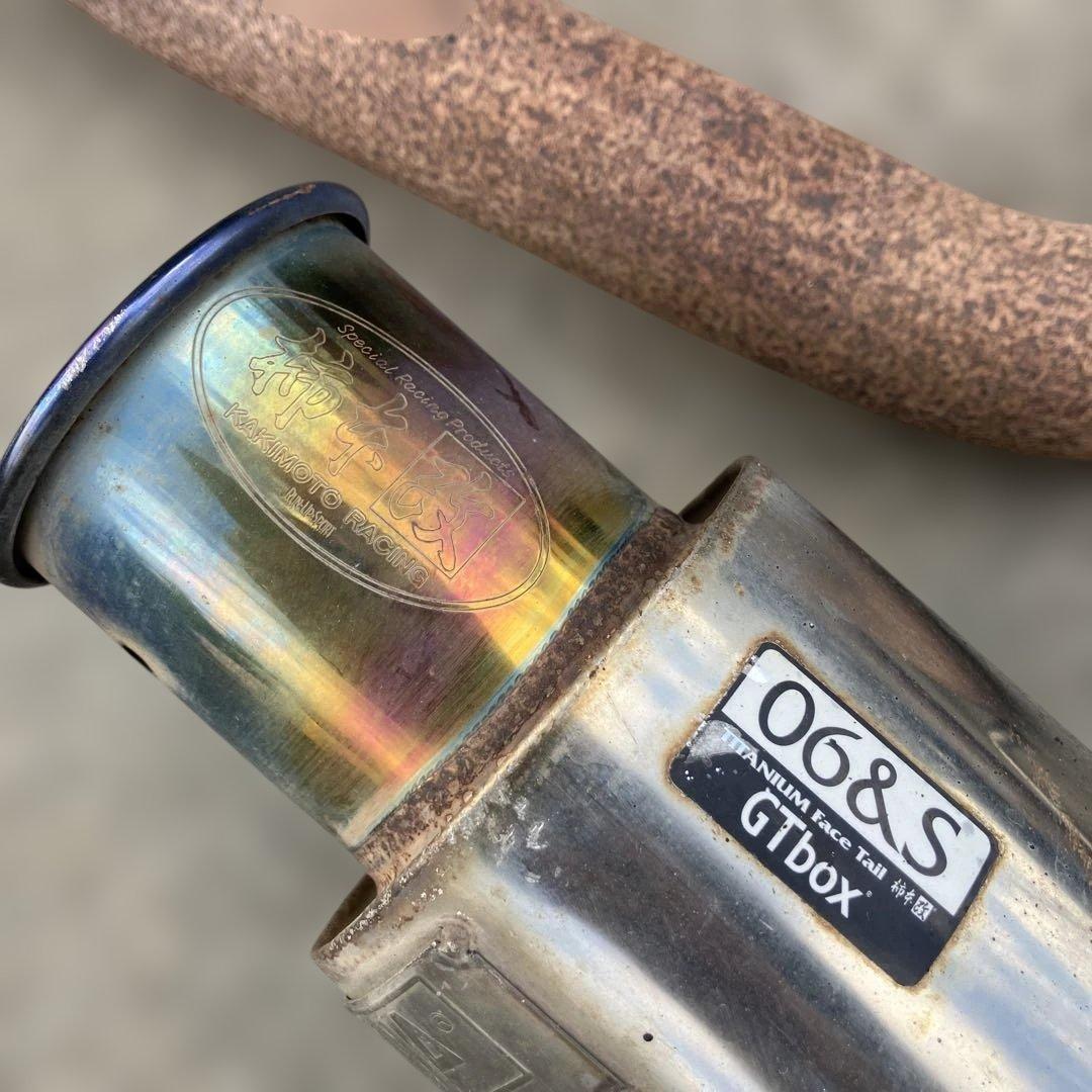 バモスターボ ホビオターボ 柿本マフラー GTbox 中古品