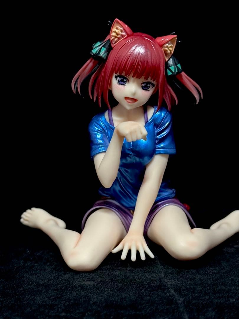 チ*ミ様 艶々 リペイント Desktop Cute フィギュア 中野二乃 キャ