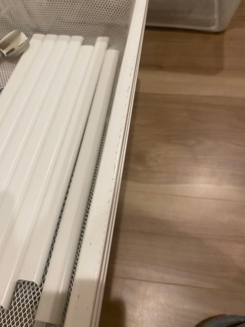 廃盤 IKEA ALGOT 3段 ハンガーラック 天板キャスター付※ネジ回し付