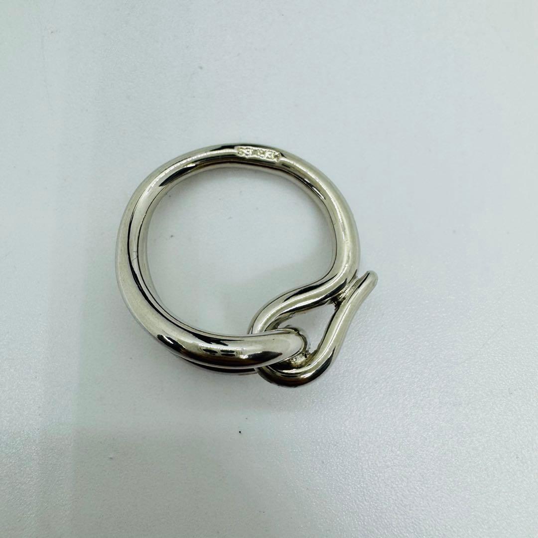 ✨HERMES✨エルメス✨スカーフリング✨シルバー✨ヴィンテージ✨リング✨