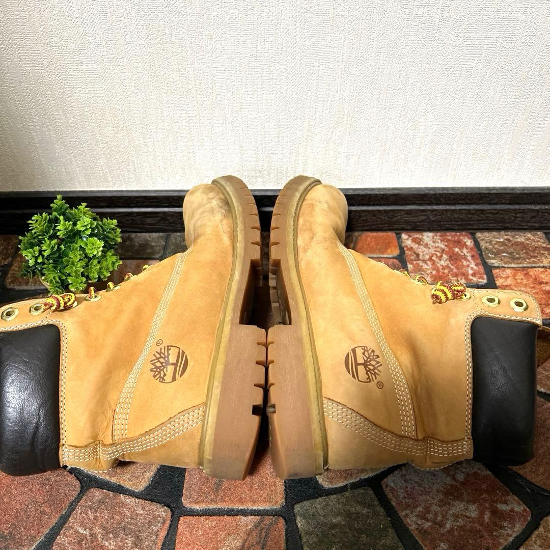 【ティンバーランド】プレミアムブーツ（25.5）6インチ　10061