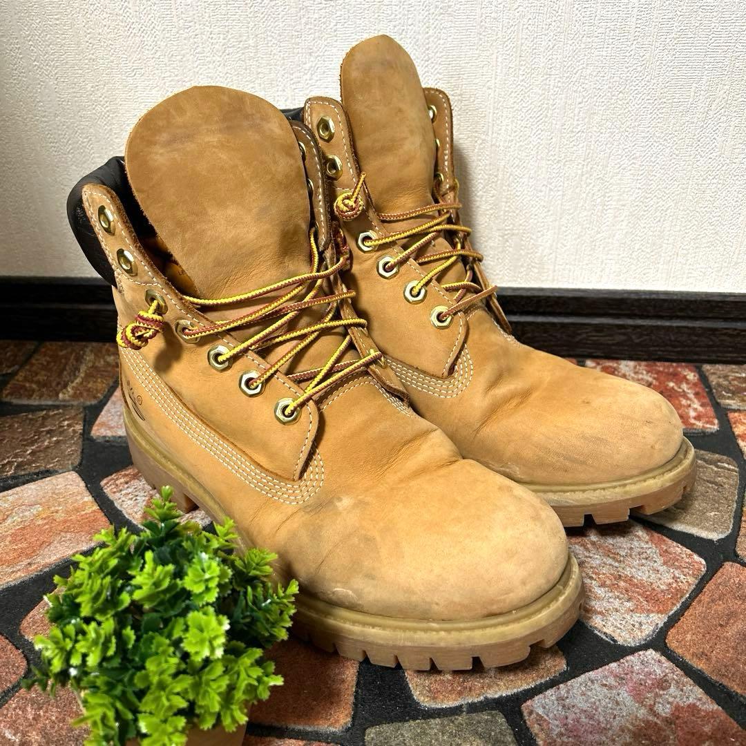 【ティンバーランド】プレミアムブーツ（25.5）6インチ　10061