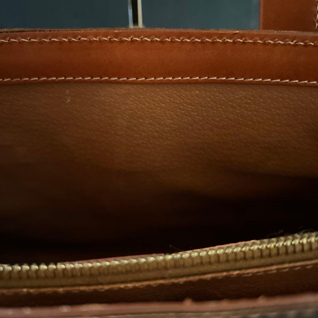 オールド　セリーヌ　ヴィンテージ　マカダム柄　バック　超美品　ブランド保存袋付き