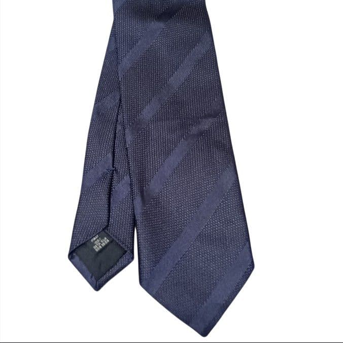 【新品】アットヴァンヌッチ ハンドメイドタイ ネイビー