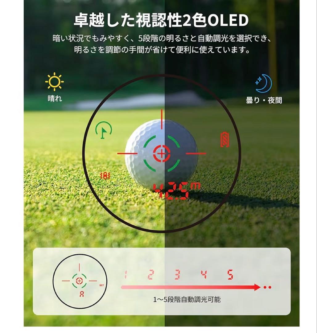 ゴルフレーザー距離計 mini VM1/VM2 「今平周吾プロ推薦」 3点間距離