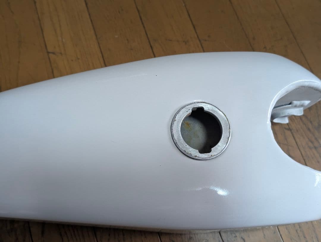 WM スクエアー型アルミタンク Kawasaki 250TR/エストレヤ用　中古