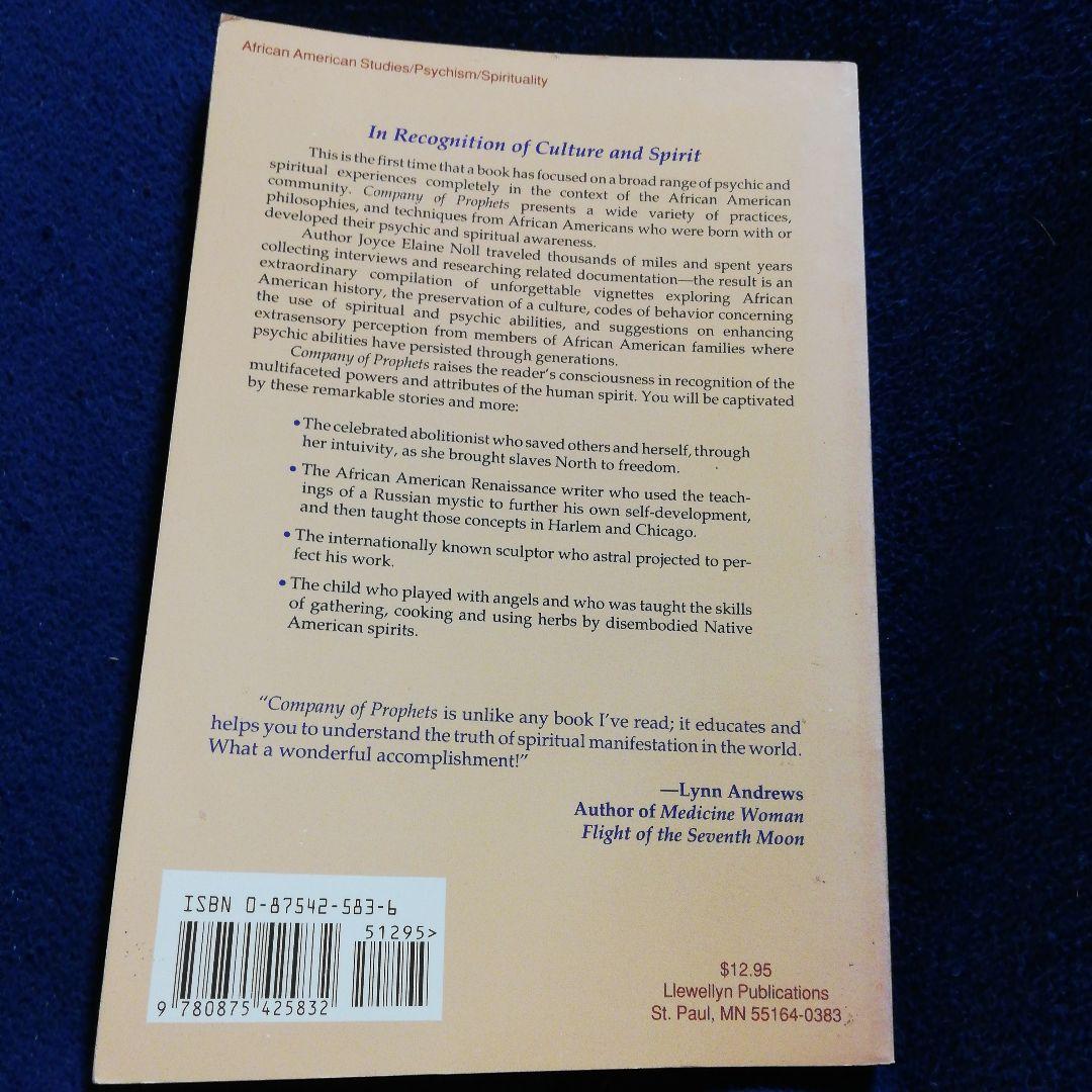 洋書 Company of Prophets by Joyce Elaine Noll