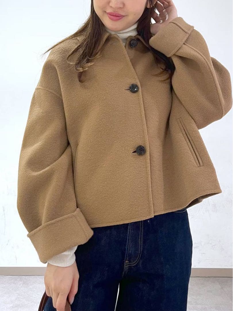 リバーショートジャケットコート BABYLONE