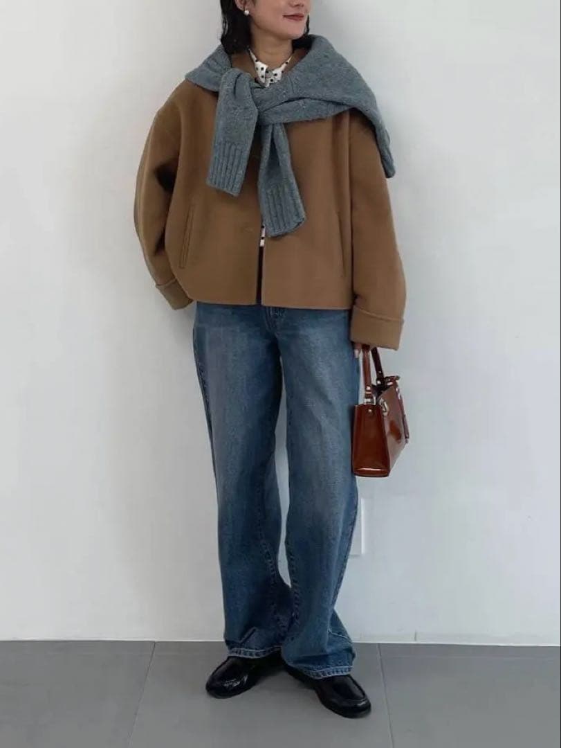 リバーショートジャケットコート BABYLONE