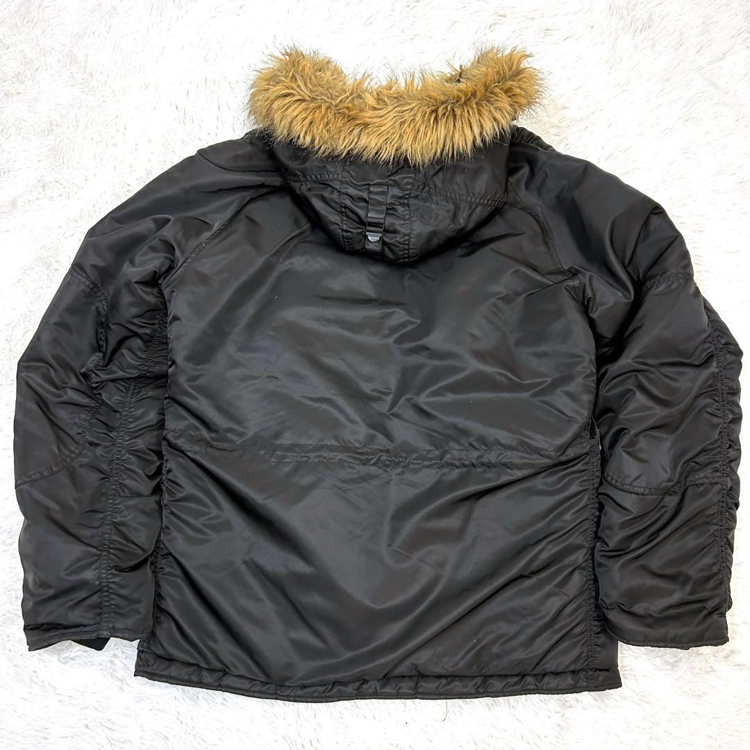 ALPHA N-3B ジャケット ブラック M