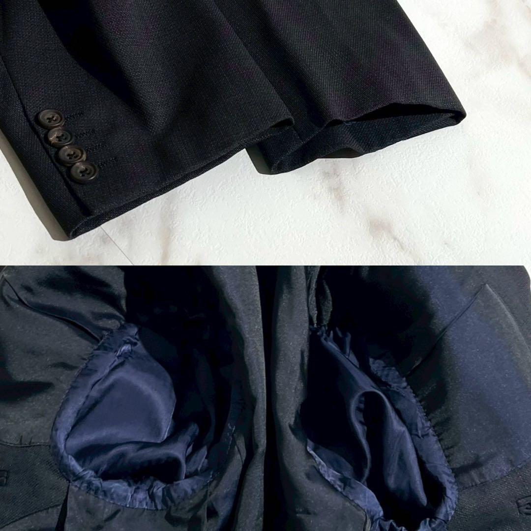 Burberry バーバリー　ダークブルー ダブルブレストスーツ