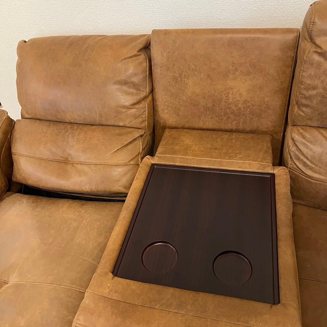 【お値下げ！】関家具 バッジオ 電動ソファ 3人掛け【定価80%OFF!】