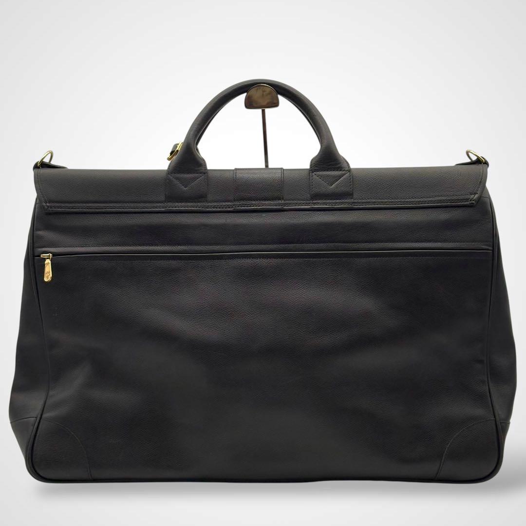 希少✨MCM 2way Boston Bag Leather Black