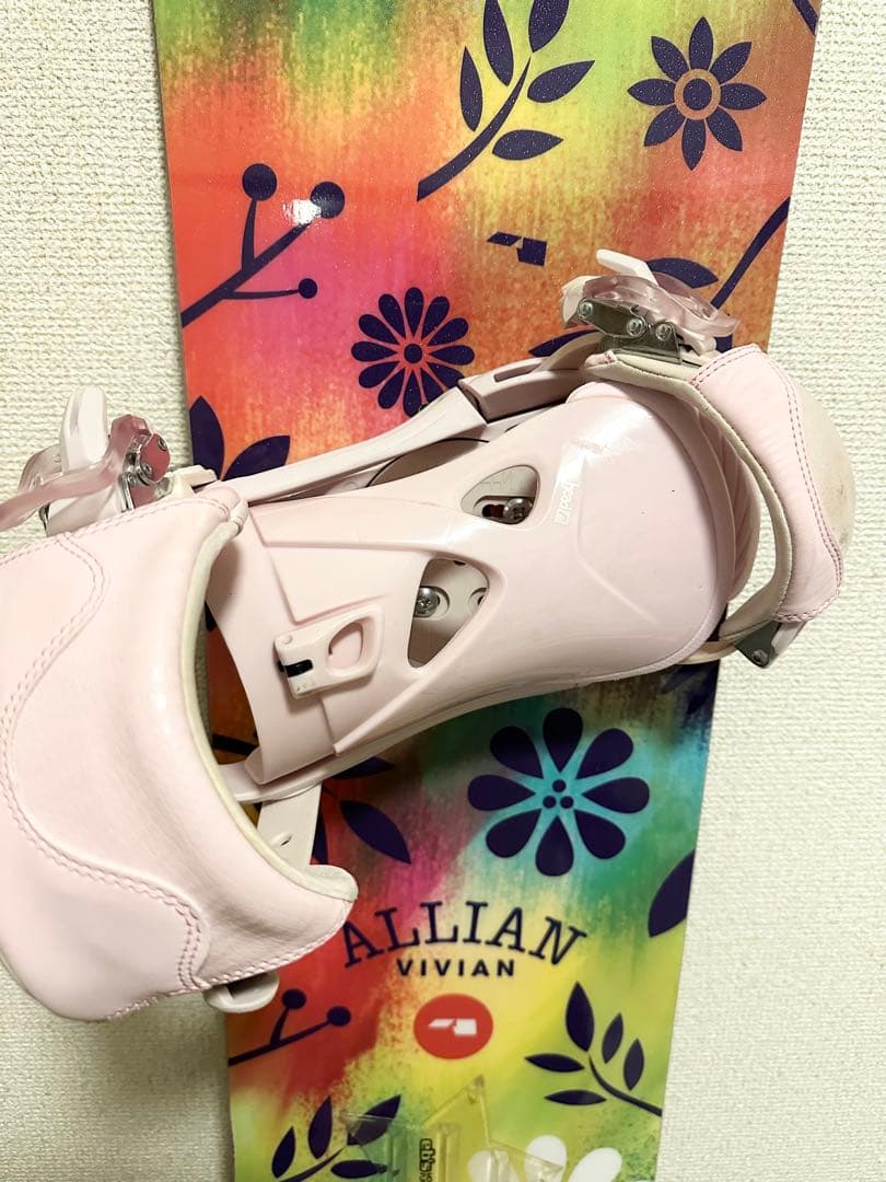 ALLIAN VIVIAN 142 レディース スノーボード　ビンディングセット
