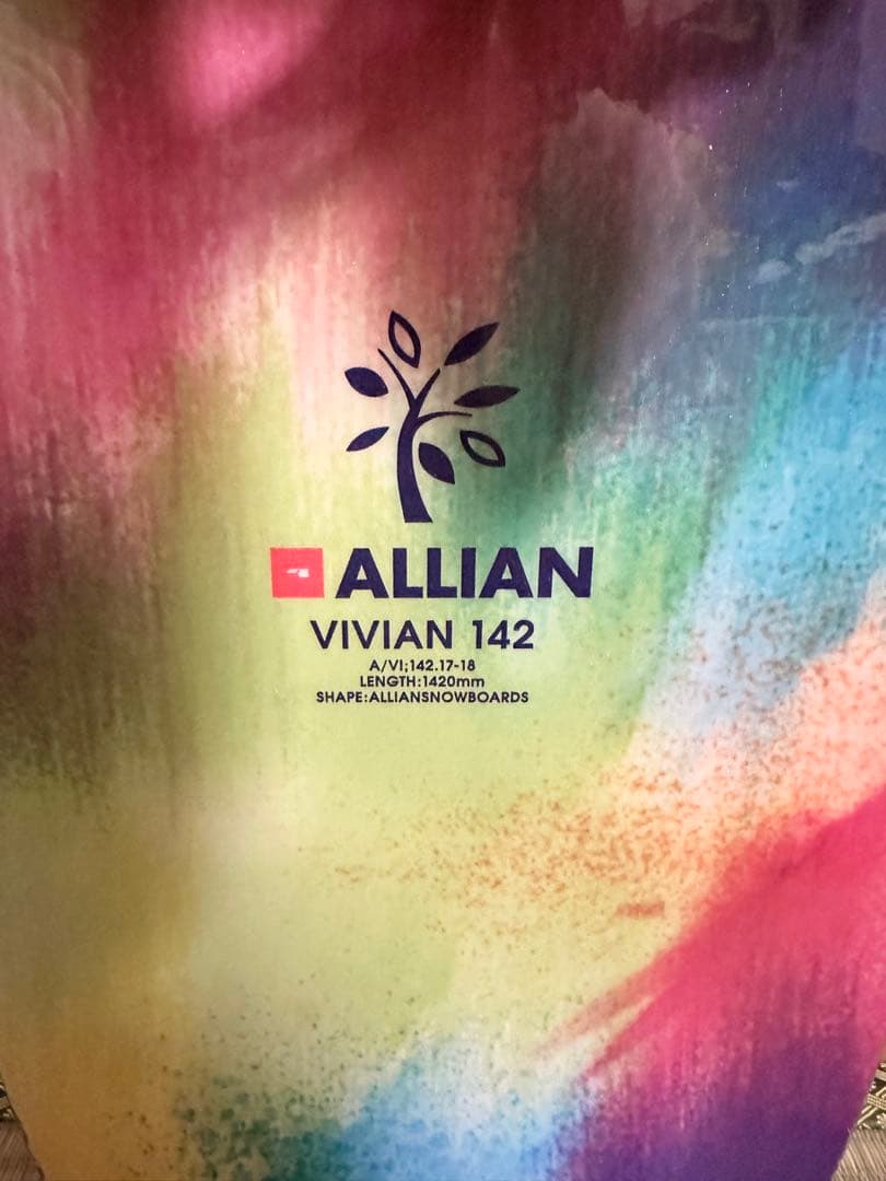 ALLIAN VIVIAN 142 レディース スノーボード　ビンディングセット