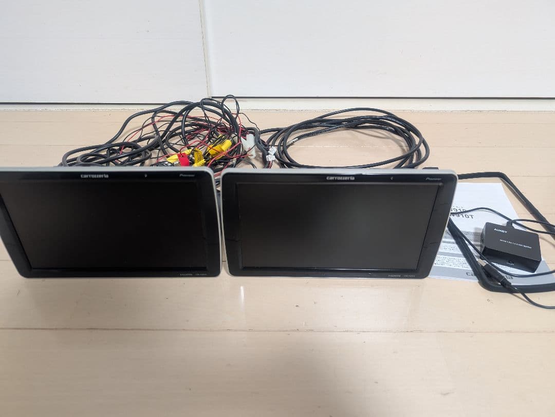 @rider　パイオニアカロッツェリアヘッドレストモニタTVM-PW910