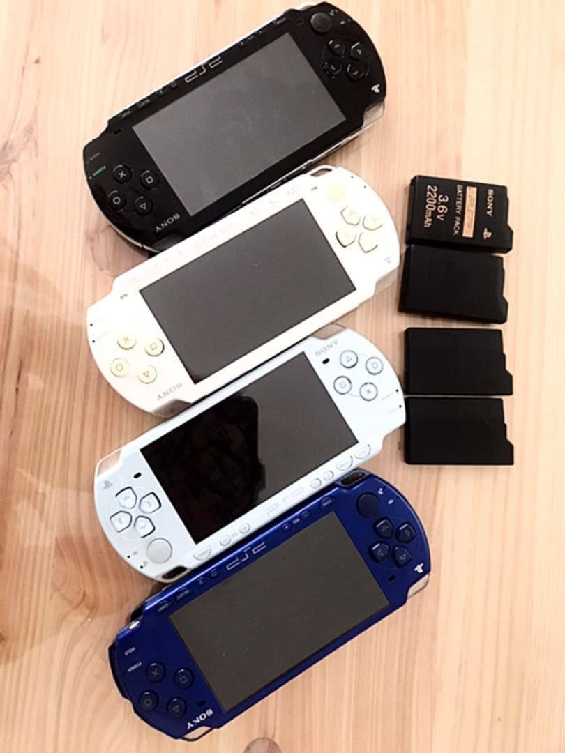 junk  sony psp4台セット