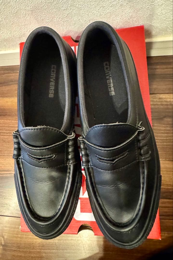 完売品 converse all star chunk loafer 29.0