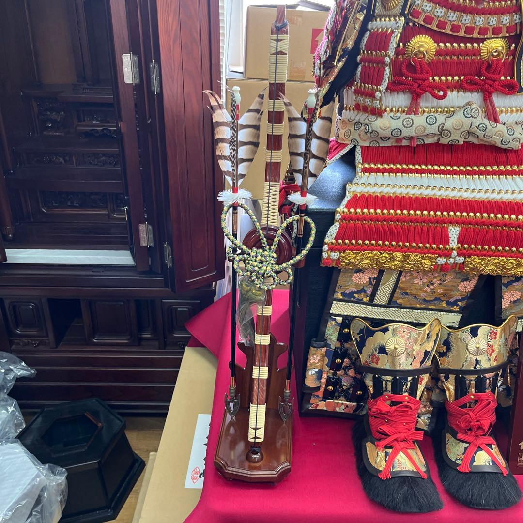 豪華な五月人形 御着用　鎧　わかさや人形店閉店在庫処分全品9割引き