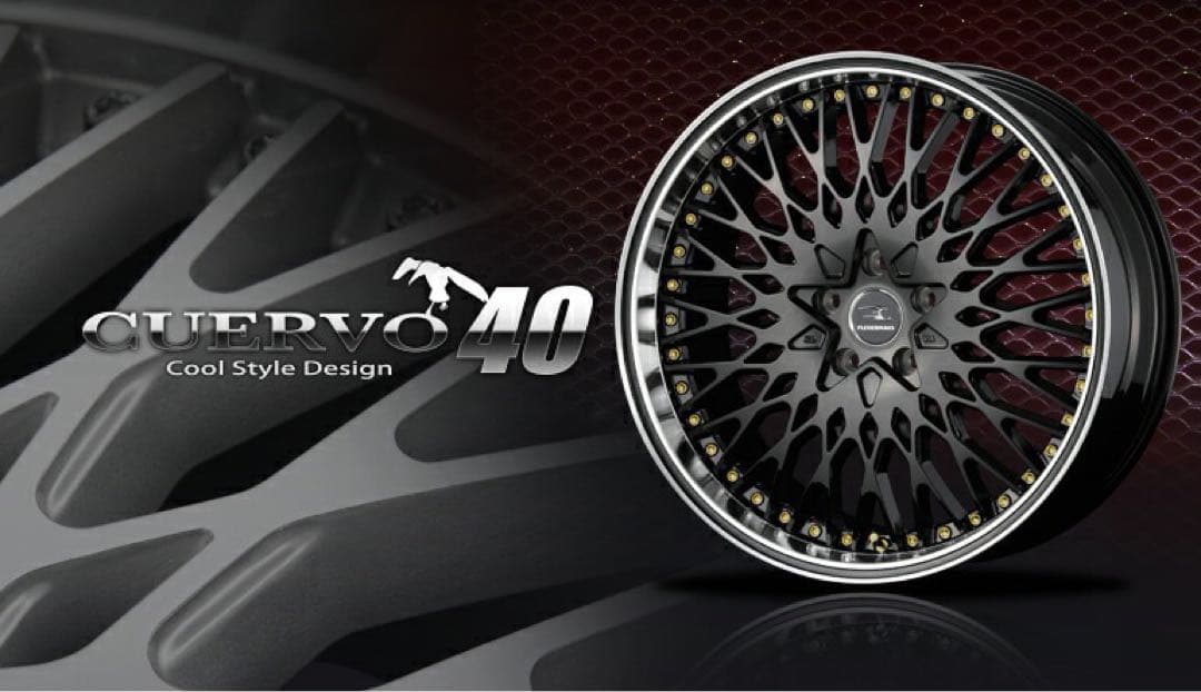 【超希少・未使用】FLEDERMAUS CUERVO40 ブラック PCD100