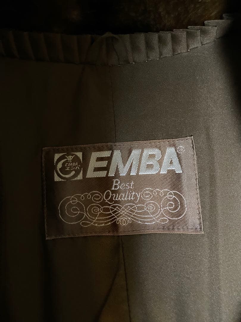 エンバ　ミンクファーコート　　11号　　美品✨